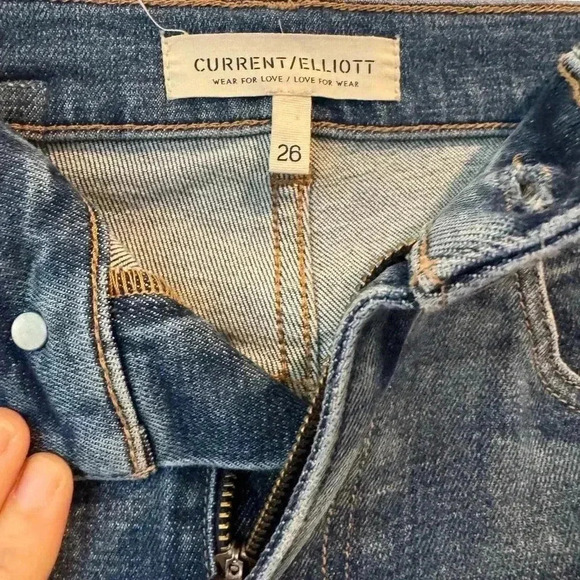 NWT Current/Elliot The Freeway Cigarette Jean in Virtuoso - Picture 3 of 5
